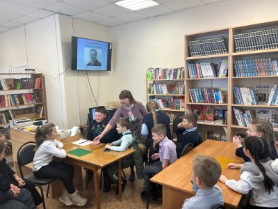 Встреча в сельской библиотеке